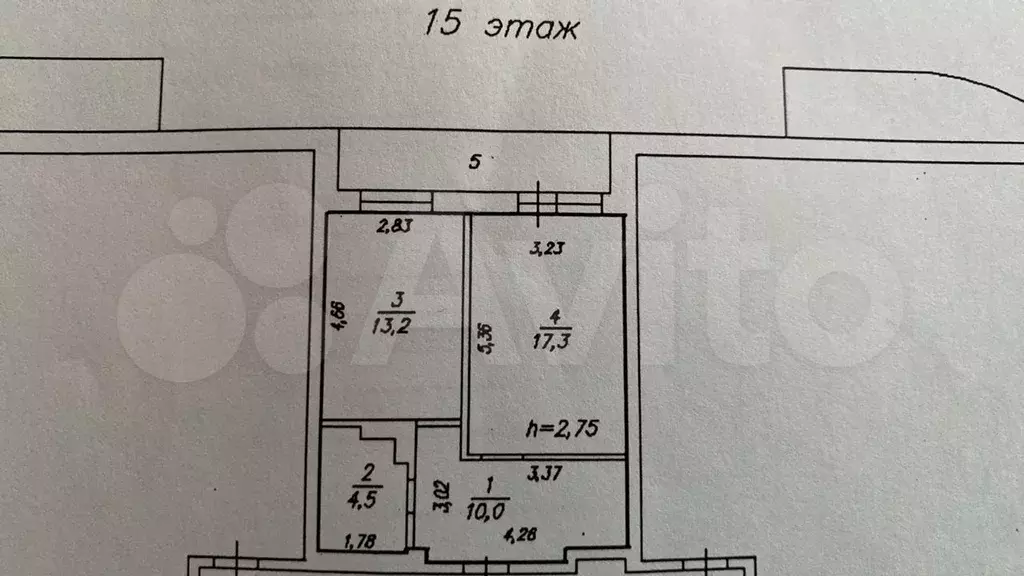 1-к. квартира, 45 м, 15/24 эт. - Фото 0