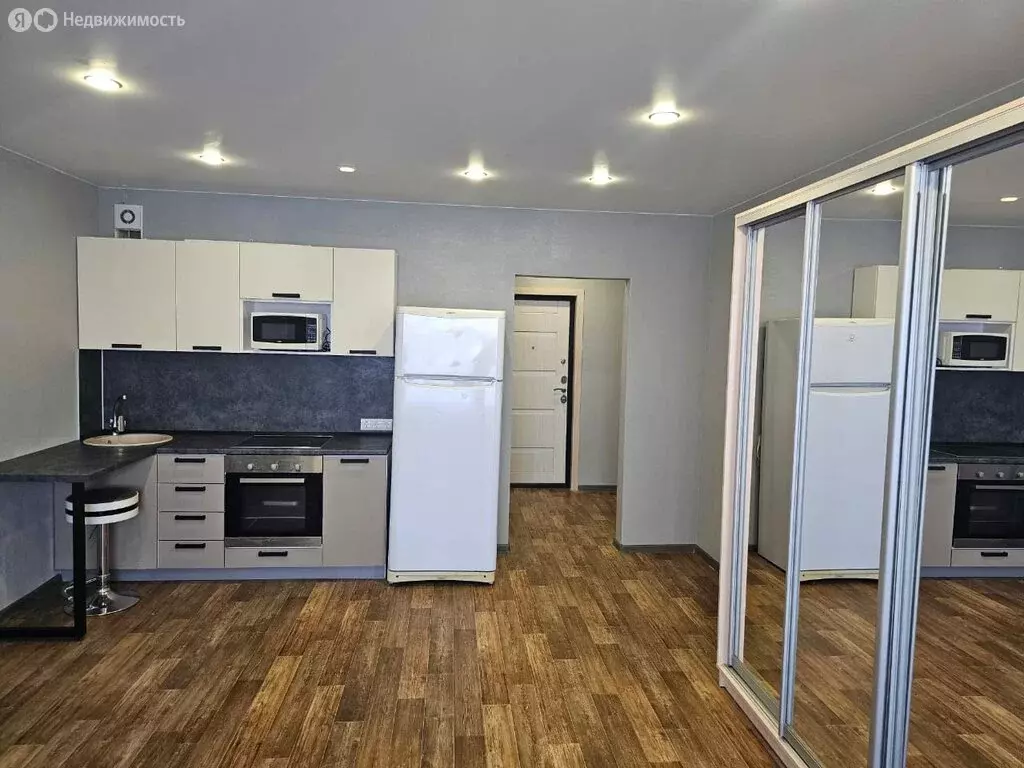 Квартира-студия: Новосибирск, Плющихинская улица, 1 (33 м) - Фото 2