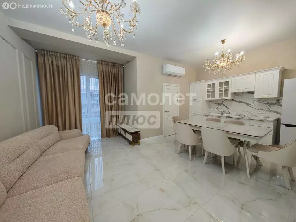 2-комнатная квартира: Грозный, улица Е.М. Батаевой, 9 (80 м) - Фото 2