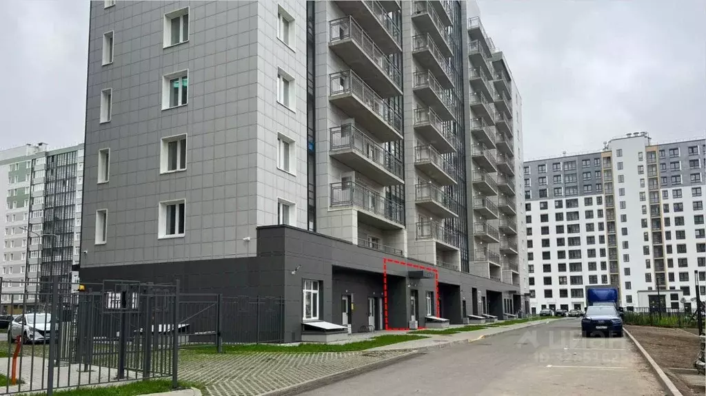 Помещение свободного назначения в Санкт-Петербург пос. Шушары, просп. ... - Фото 1