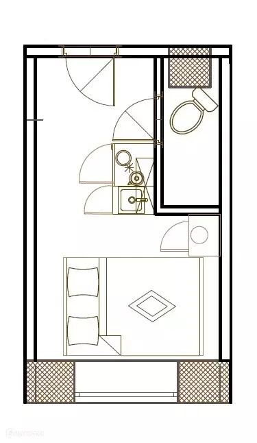 Продаётся квартира-студия, 10.7 м - Фото 1