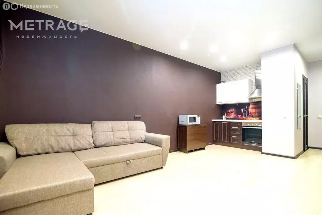 Квартира-студия: Новосибирск, улица Мясниковой, 6/1 (29 м) - Фото 1