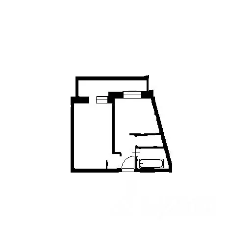 1-к кв. Санкт-Петербург Усть-Славянка тер., ул. Заводская, 15 (34.5 м) - Фото 2