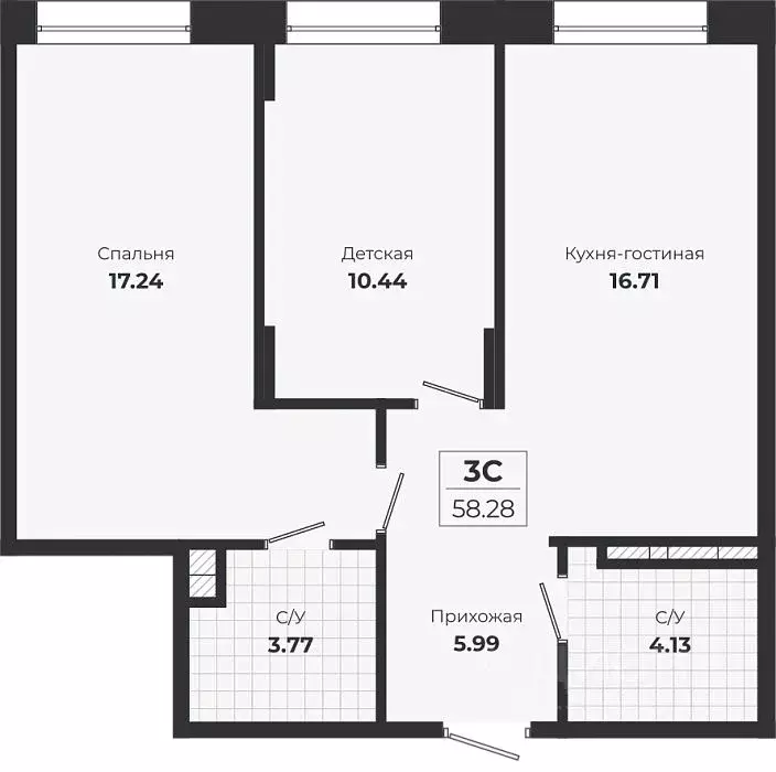2-к кв. Новосибирская область, Новосибирск Лесоперевалка мкр, Ясный ... - Фото 1