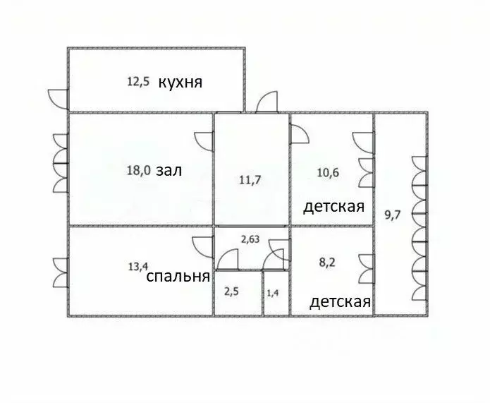 4-к кв. Башкортостан, Уфа ул. Акназарова, 24 (91.0 м) - Фото 1