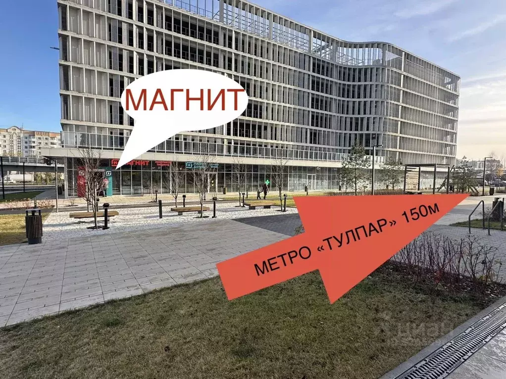 Помещение свободного назначения в Татарстан, Казань ул. Петра ... - Фото 1