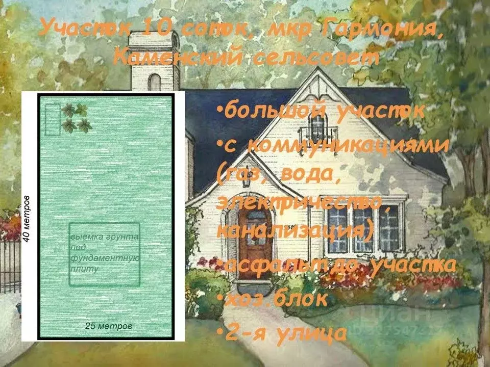 Участок в Новосибирская область, Новосибирский район, Каменский ... - Фото 2