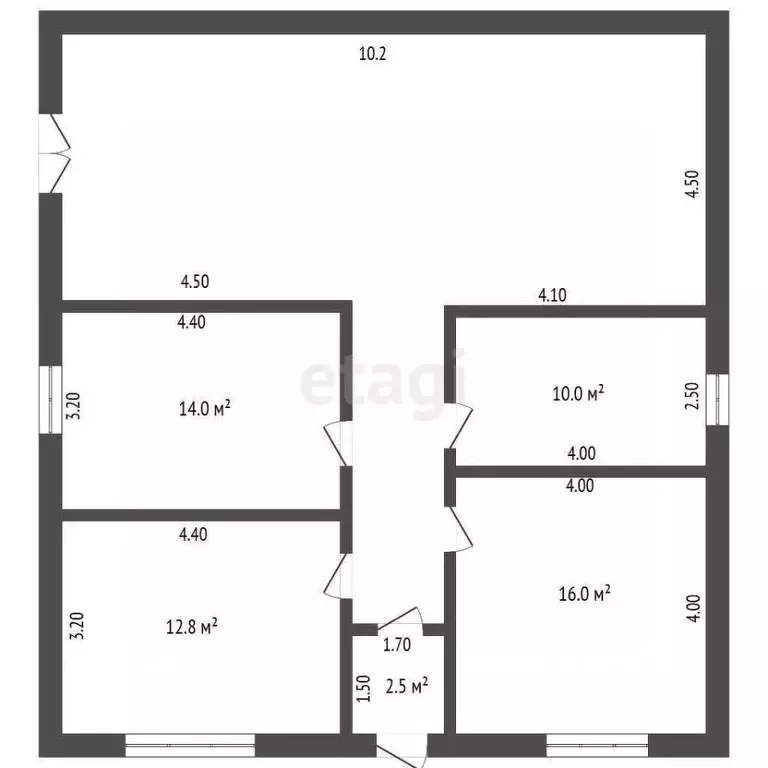 Дом в Ростовская область, Мясниковский район, Краснокрымское с/пос, ... - Фото 2