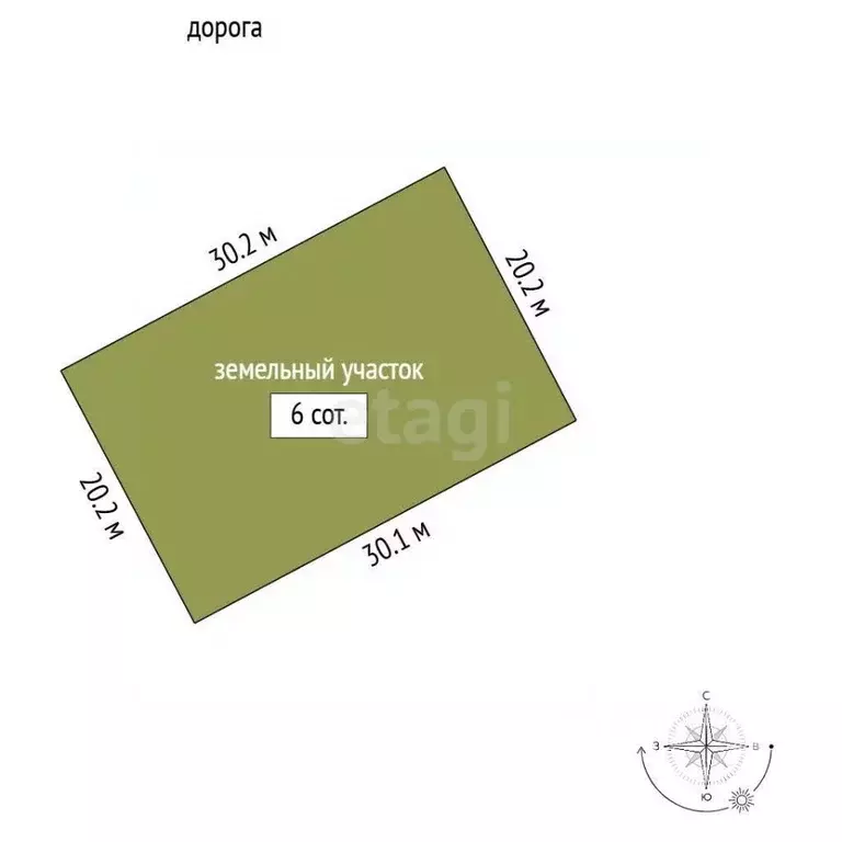 Участок в Крым, Судак муниципальный округ, с. Миндальное ул. ... - Фото 2