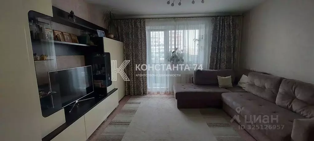 2-к кв. Челябинская область, Челябинск ул. Академика Сахарова, 34 ... - Фото 1