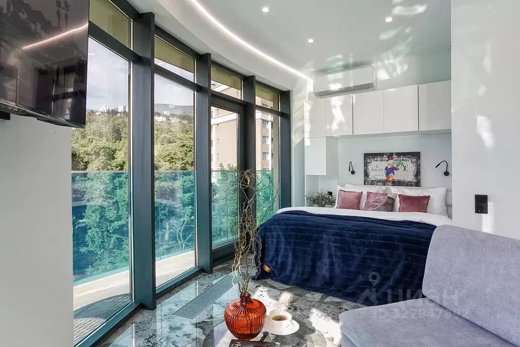 Студия Крым, Ялта ул. Дражинского, 45А (30.0 м) - Фото 1