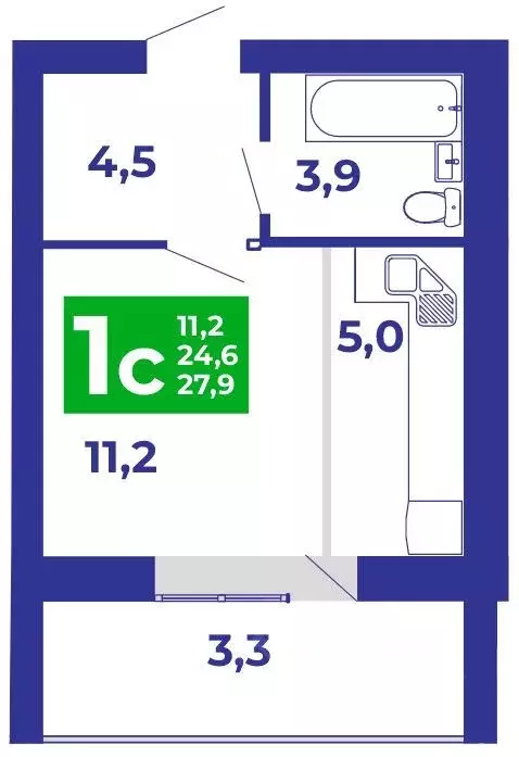 Студия Башкортостан, Стерлитамакский район, Отрадовский сельсовет, с. ... - Фото 1