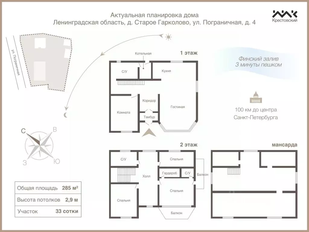 Дом в Ленинградская область, Кингисеппский район, Вистинское с/пос, д. ... - Фото 2