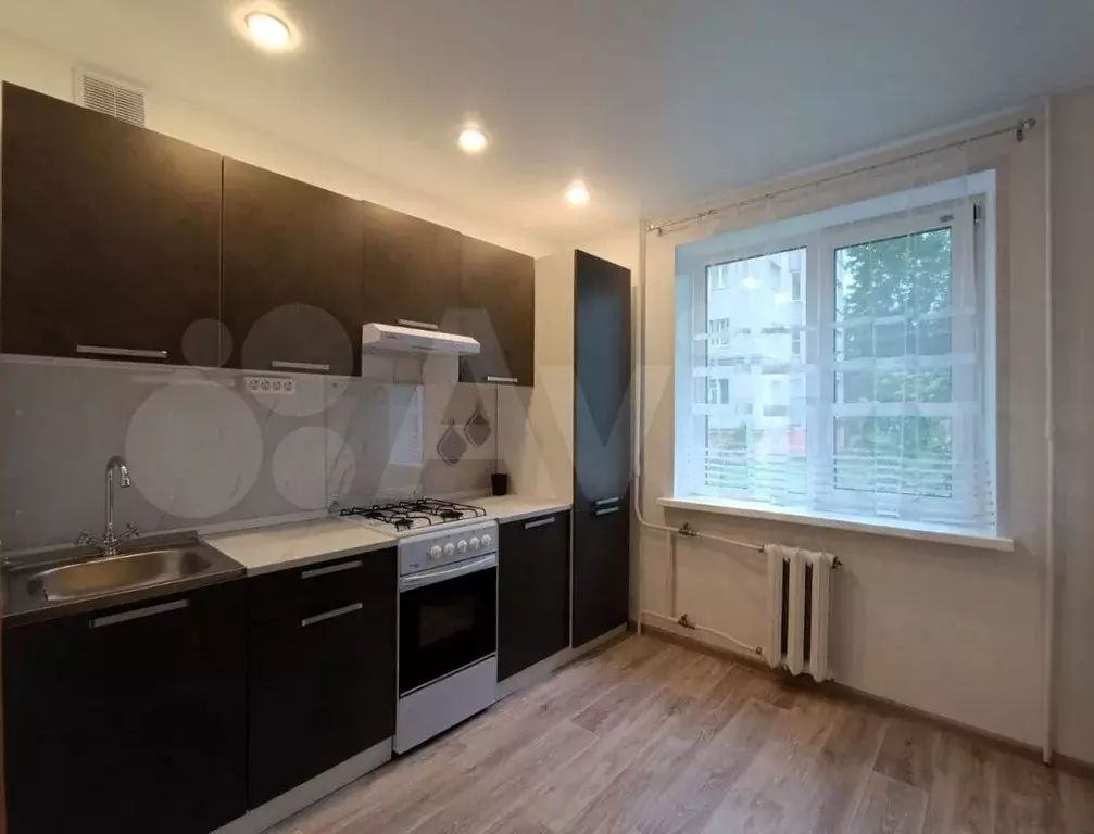 1-к. квартира, 33,6 м, 1/9 эт. - Фото 1