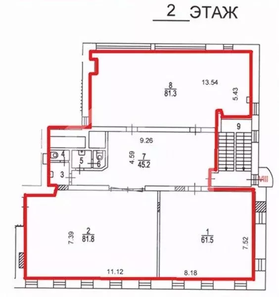 Помещение свободного назначения в Москва Малый Ивановский пер., 7-9С1 ... - Фото 2