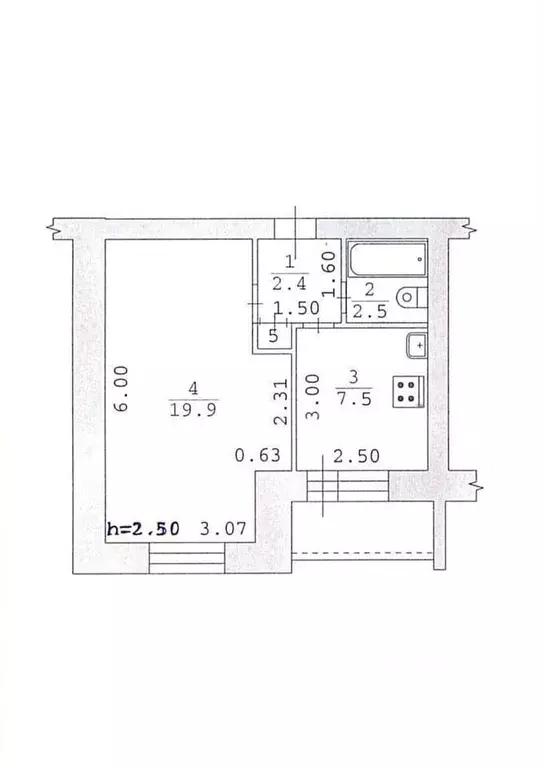 1-к кв. Свердловская область, Лесной ул. Мира, 8 (32.0 м) - Фото 0