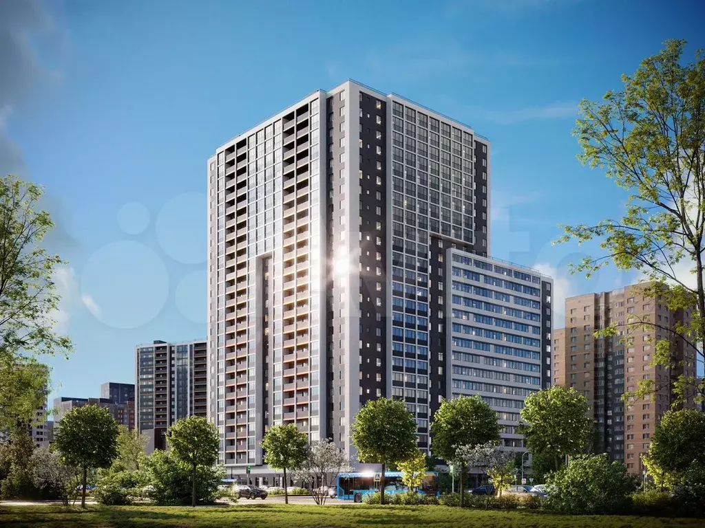 Квартира-студия, 17 м, 7/25 эт. - Фото 1
