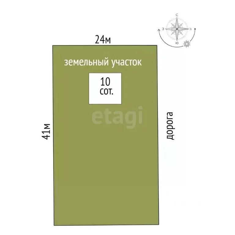 Участок в Тюменская область, Тюменский муниципальный округ, Каменское ... - Фото 2