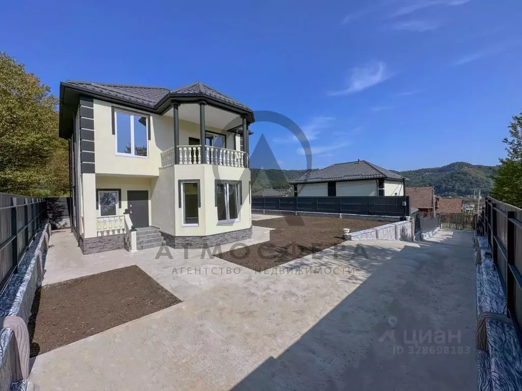 Дом в Краснодарский край, Туапсинский муниципальный округ, с. Агой ул. ... - Фото 1