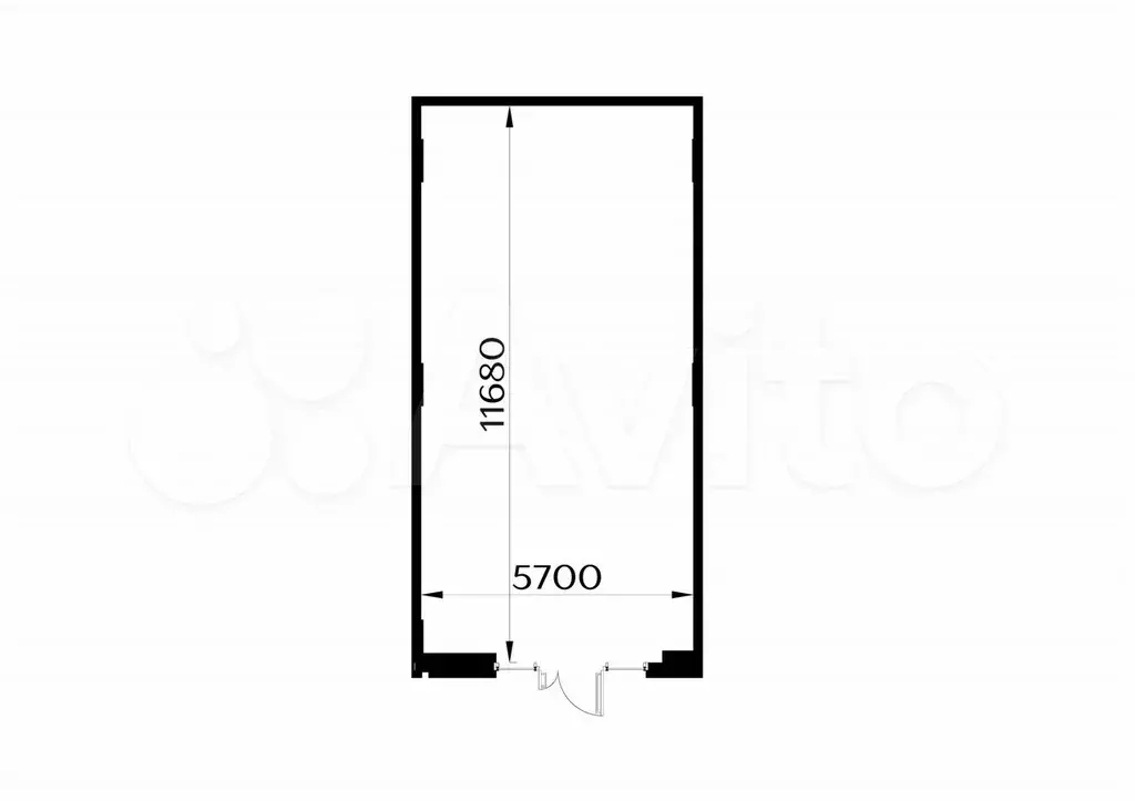 Продам помещение свободного назначения, 65.86 м - Фото 0