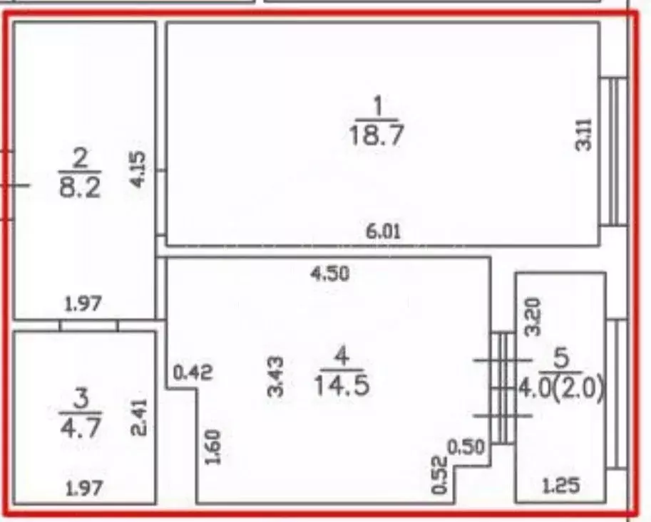 1-к кв. Калининградская область, Калининград Артиллерийская ул., 85Ак1 ... - Фото 2