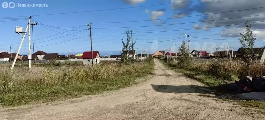 Участок в Тюменский район, деревня Криводанова, коттеджный посёлок ... - Фото 0
