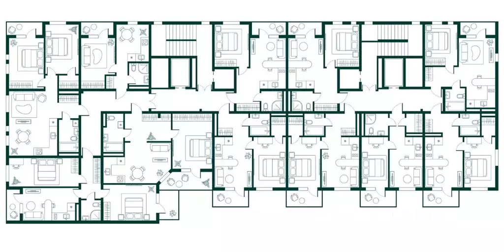 1-к кв. Дагестан, Дербент Новая История жилой комплекс (43.36 м) - Фото 2