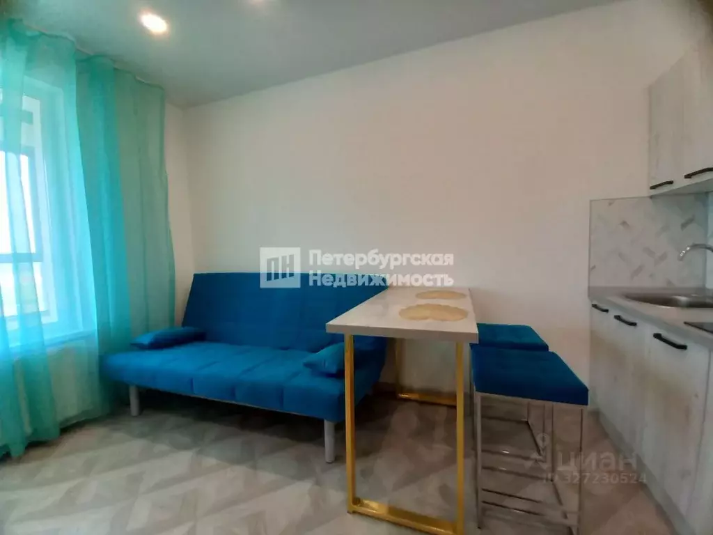 Студия Санкт-Петербург ул. Русановская, 24 (21.1 м) - Фото 2