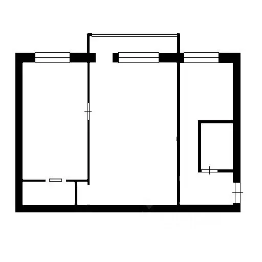 2-к кв. Омская область, Омск ул. 20 лет РККА, 2 (47.1 м) - Фото 2