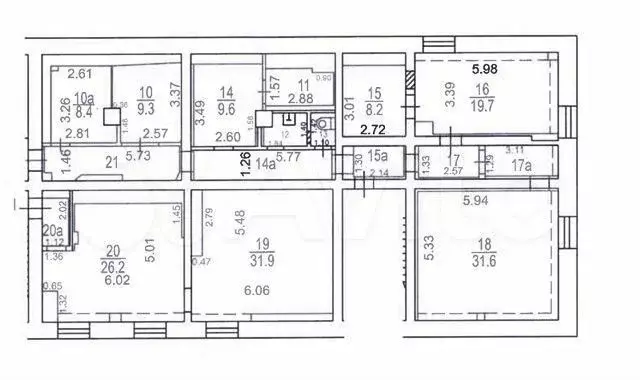 Продажа помещения свободного назначения, 198 м - Фото 1