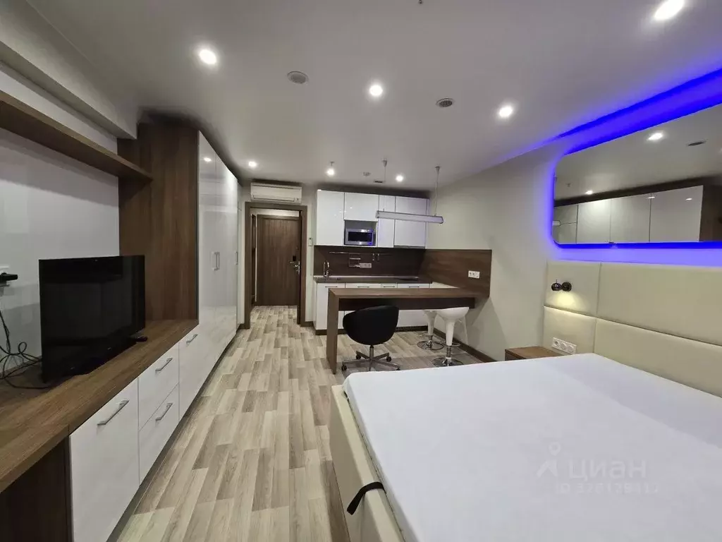 Студия Москва Митинская ул., 16 (28.8 м) - Фото 1