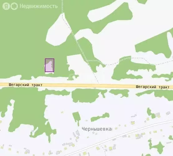 Участок в Томский район, деревня Чернышевка (2040 м) - Фото 1