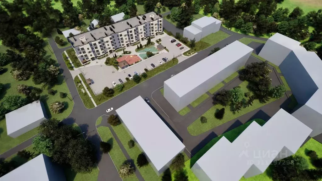 1-к кв. Вологодская область, Череповец ул. Крайняя, 16 (70.43 м) - Фото 1