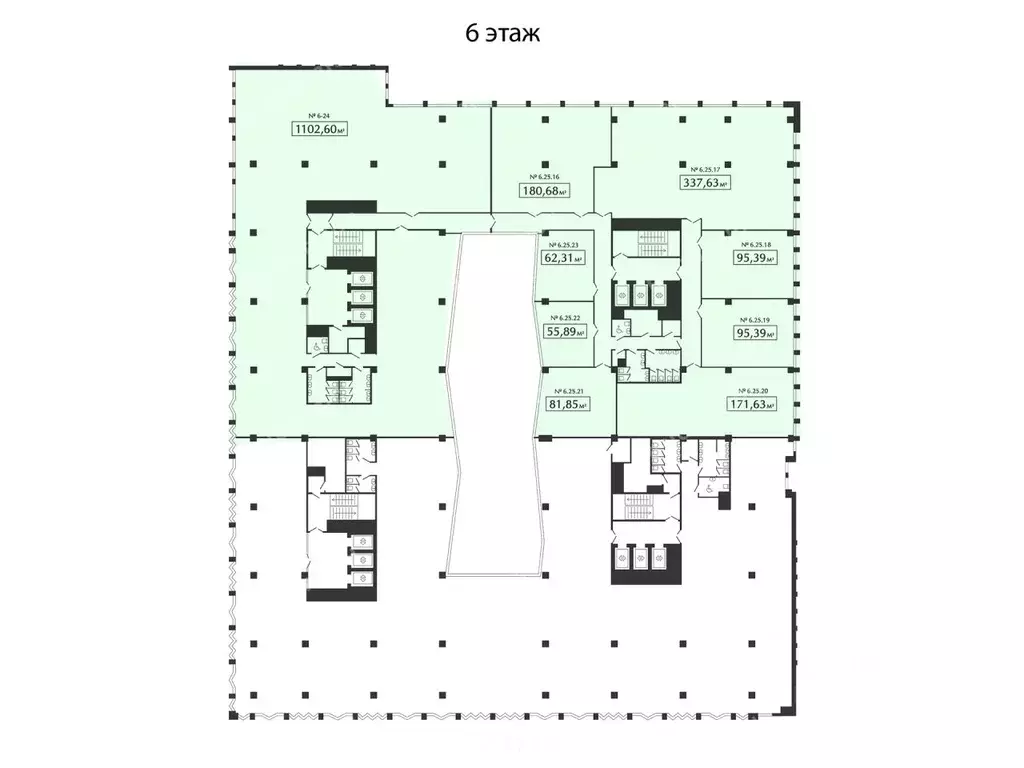 Офис в Санкт-Петербург Левашовский просп., 15 (2183 м) - Фото 2