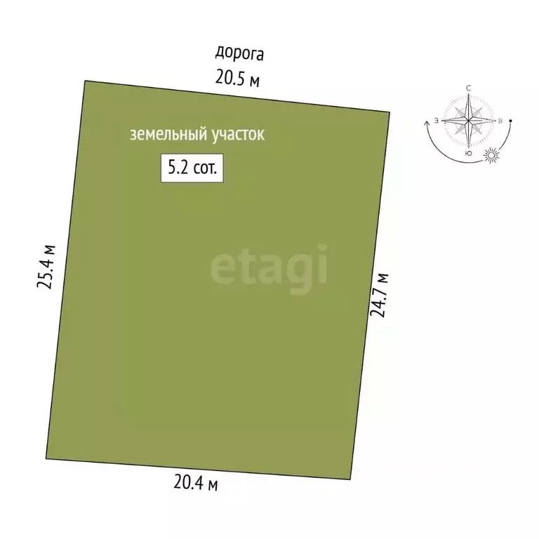 Участок в Мордовия, Саранск 50 лет Октября СНТ,  (5.19 сот.) - Фото 2