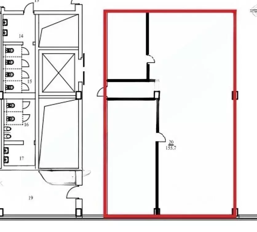 Офис в Москва Большая Татарская ул., 35С3 (156 м) - Фото 1