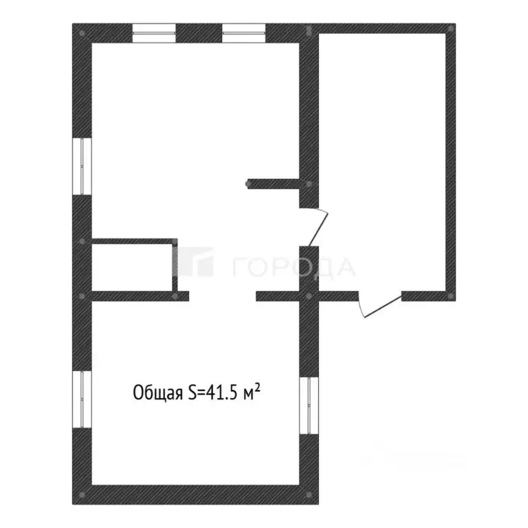 Дом в Кемеровская область, Новокузнецк Чулымская ул., 67 (42 м) - Фото 2
