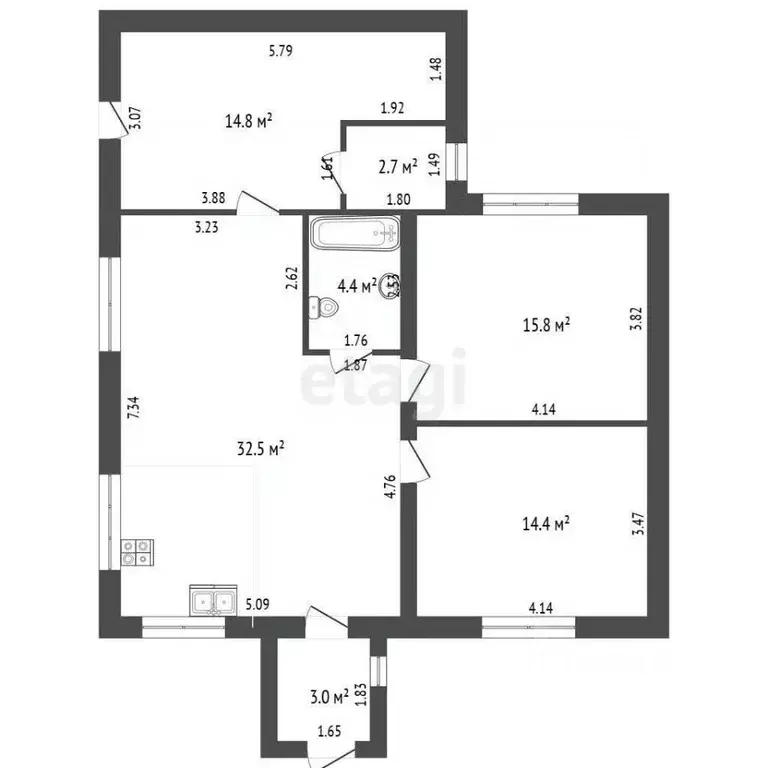 Дом в Орловская область, Орел Советская ул. (92 м) - Фото 0