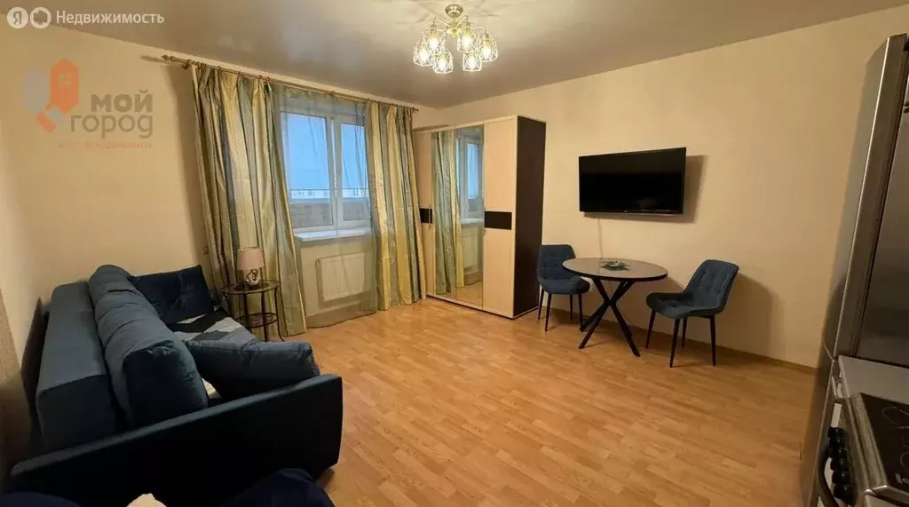 Квартира-студия: Звенигород, микрорайон Супонево, к15 (37.5 м) - Фото 2