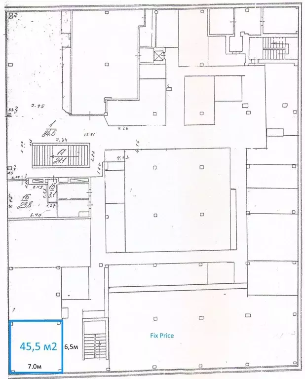 Торговая площадь в Самарская область, Тольятти ул. Фрунзе, 23 (46 м) - Фото 2