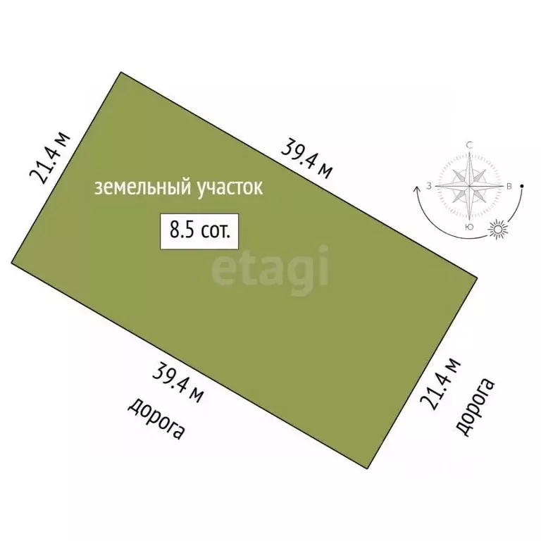 Участок в Тюменская область, Тюменский муниципальный округ, с. ... - Фото 1