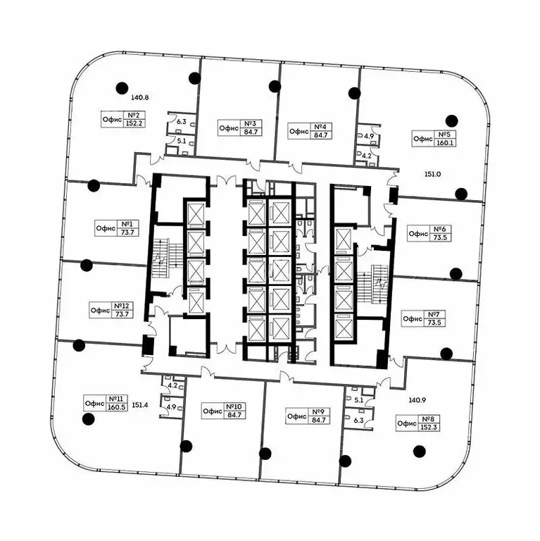 Офис (160 м) - Фото 1