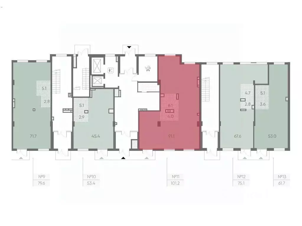 Офис в Санкт-Петербург Партизанская ул., 5 (101 м) - Фото 2