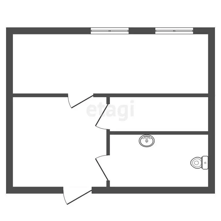 Помещение свободного назначения (25.6 м) - Фото 1