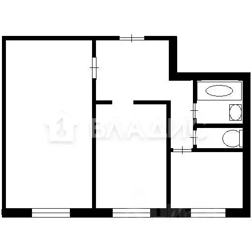 2-к кв. Москва Дорожная ул., 16К3 (49.0 м) - Фото 2