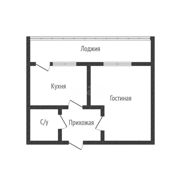 1-комнатная квартира: Краснодар, Городская улица, 1 (30.2 м) - Фото 0
