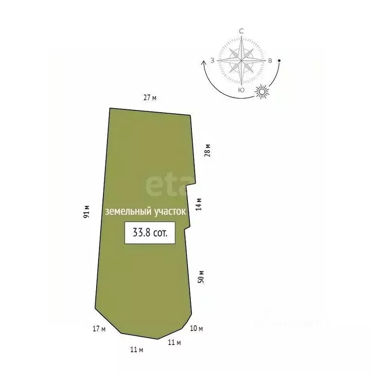 Участок в Красноярский край, Красноярск Лесная ул. (3380.0 сот.) - Фото 2