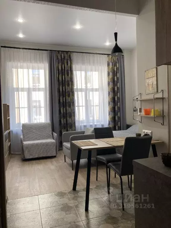 Студия Санкт-Петербург Боровая ул., 34/24 (28.0 м) - Фото 0