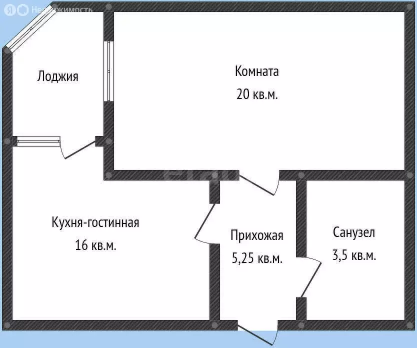 1-комнатная квартира: Краснодар, Российская улица, 257/7 лит1 (39.6 м) - Фото 1