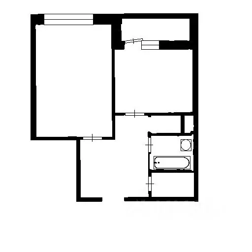 1-к кв. Санкт-Петербург Кременчугская ул., 9К2 (50.0 м) - Фото 2